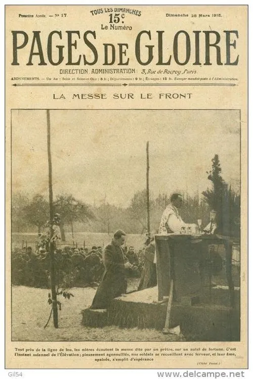 Armand Dutertre interpreta a Le grand-père en Une page de gloire