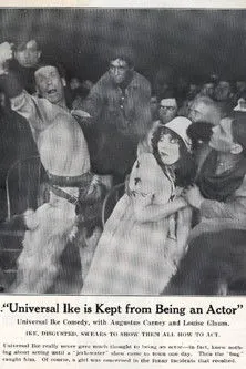 Harry Moody interpreta a en Universal Ike Junior Is Kept from Being an Actor