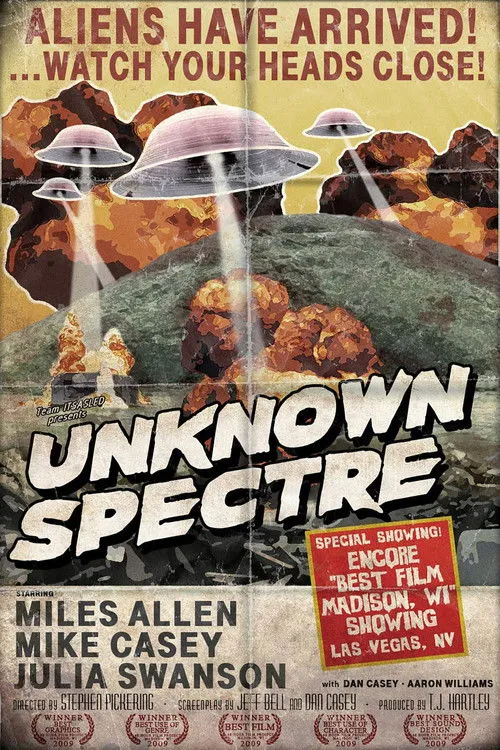 Aaron Williams interpreta a Alien en Unknown Spectre