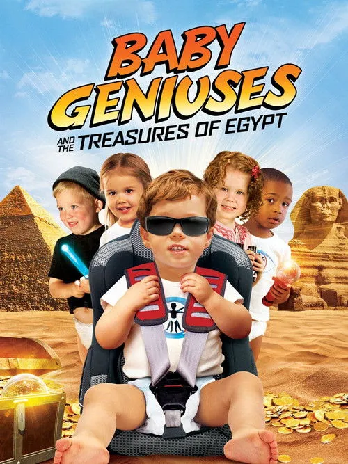 Póster de Unos peques geniales 4 El tesoro de Egipto