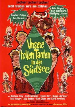 Póster de la película Unsere tollen Tanten in der Südsee