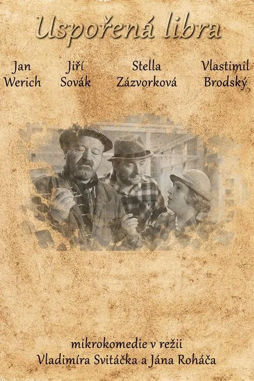 Jana Werichová interpreta a poštovní úrednice en Uspořená libra