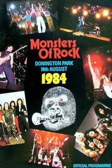 Póster de Van Halen Live at Monsters of Rock, Donington Park 1984