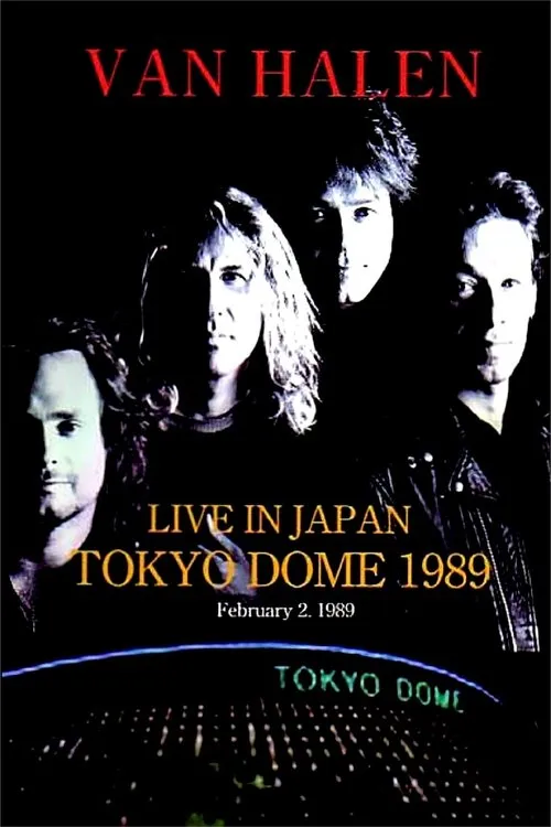 Póster de la película Van Halen : Live In Japan Tokyo Dome 1989
