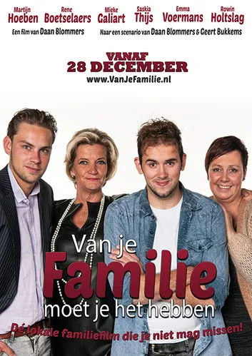 Rene Boetselaers interpreta a Dennis en Van Je Familie Moet Je Het Hebben