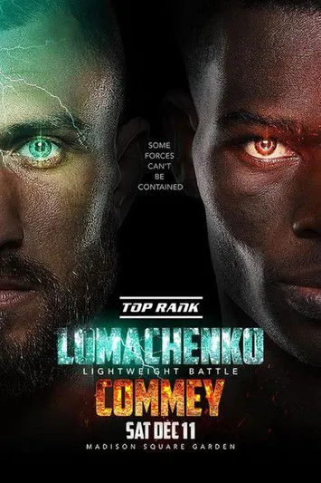 Póster de Vasyl Lomachenko vs. Richard Commey