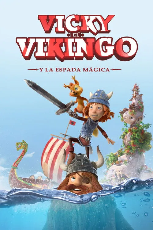 Póster de Vicky el Vikingo y la espada mágica
