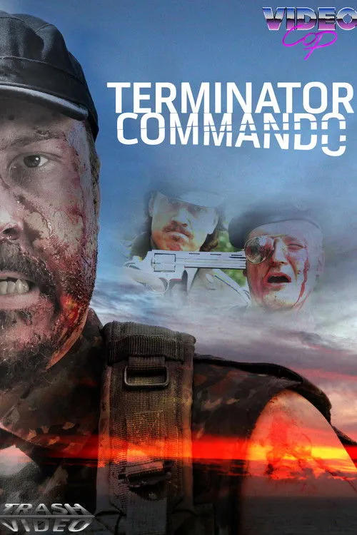 Rauli Ylitalo interpreta a Trapper en Video Cop: Terminator Commando
