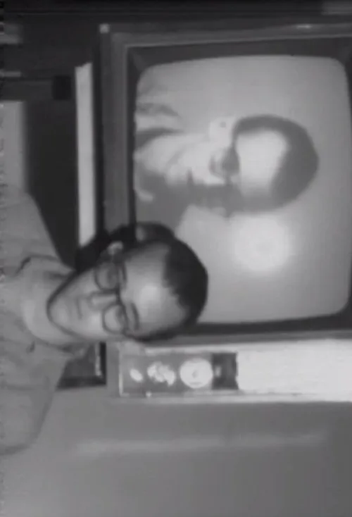 Keith Haring interpreta a en Video Tape for Two Monitors