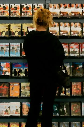 Joe Egender interpreta a Natty en VideoDome Rent-O-Rama