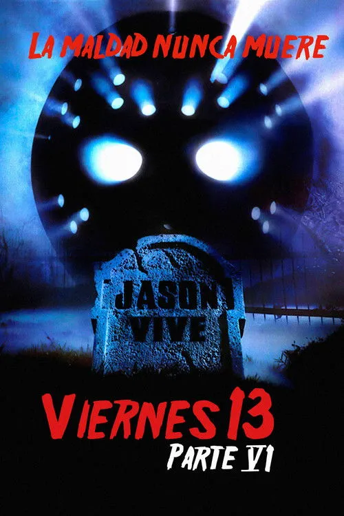Póster de Viernes 13. 6ª parte: Jason vive