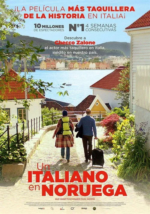 Póster de Un italiano en Noruega