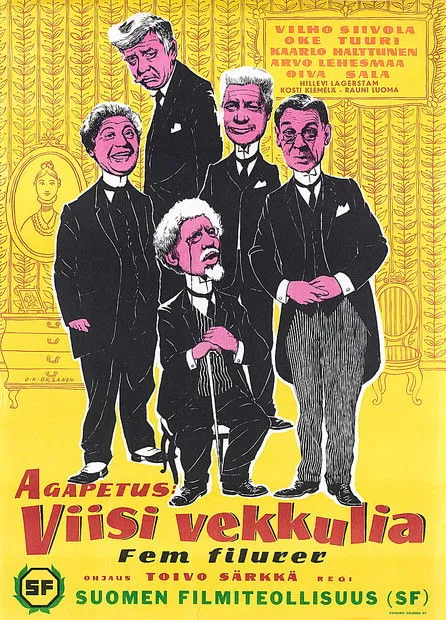 Portada de Viisi vekkulia