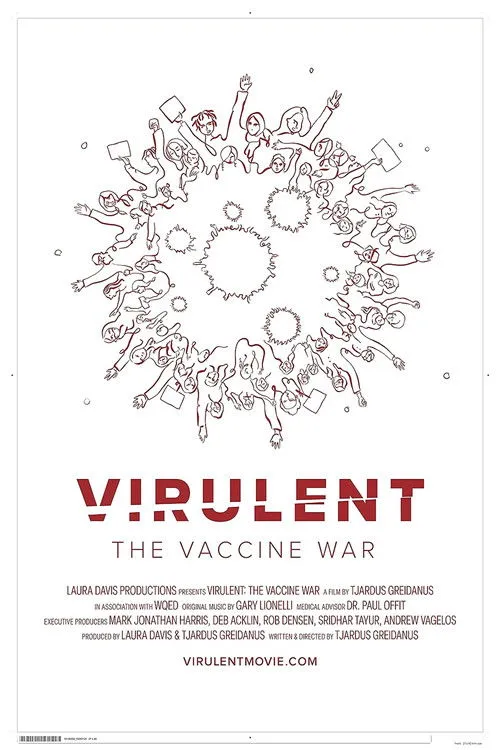 Póster de Virulent: The Vaccine War