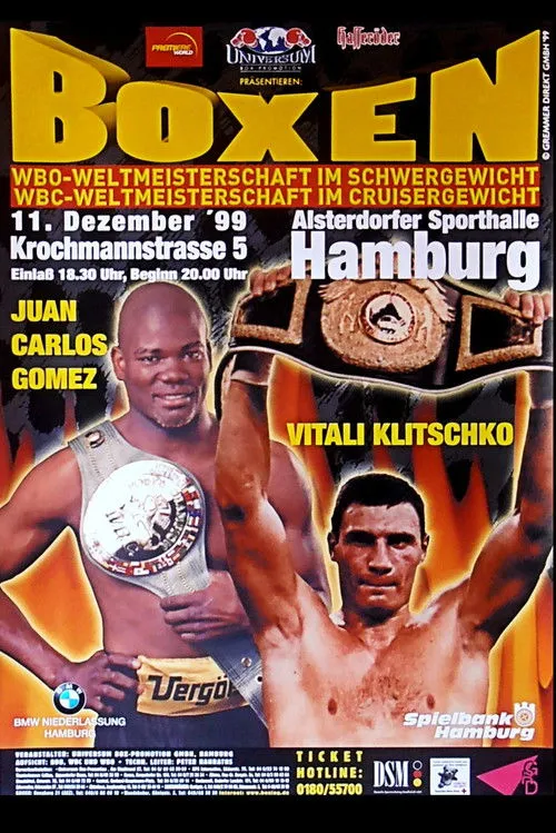 Póster de Vitali Klitschko vs. Juan Carlos Gomez