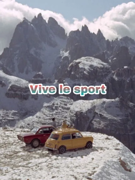 Barrie Gosney interpreta a en Vive le sport