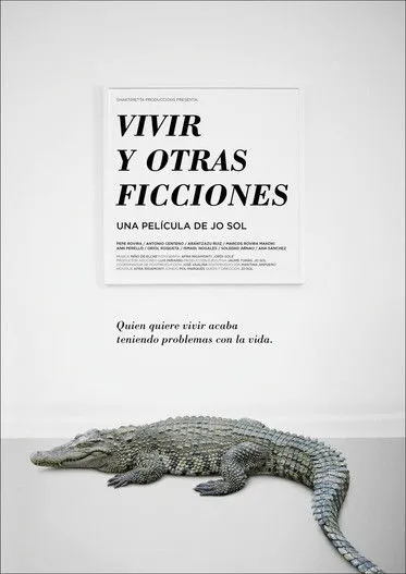 Póster de Vivir y otras ficciones