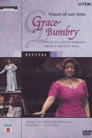 Grace Bumbry interpreta a Mezzo-Soprano en Voices of our Time - Grace Bumbry