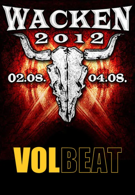 Póster de Volbeat: Live at Wacken Open Air 2012
