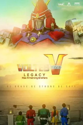 Póster de Voltes V Legacy Rise Armstrong Brothers