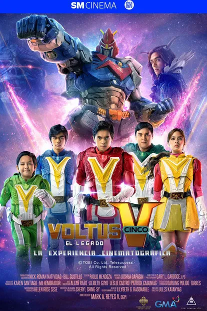Póster de Voltus V el Legado: La experiencia cinematográfica