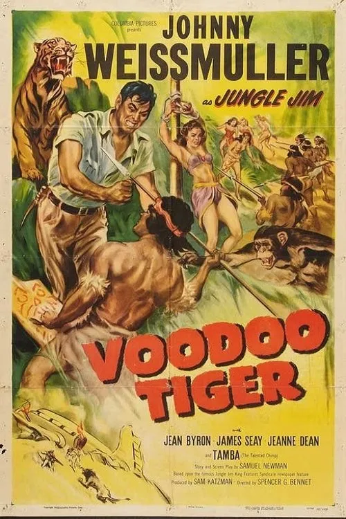Jean Byron interpreta a Phyllis Bruce en Voodoo Tiger