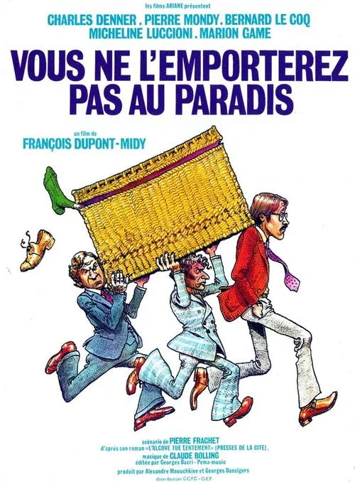 Jean-Pierre Rambal interpreta a Swiss customs officer en Vous ne l'emporterez pas au paradis
