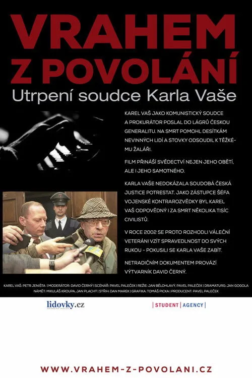 Portada de Vrahem z povolání – Utrpení soudce Karla Vaše