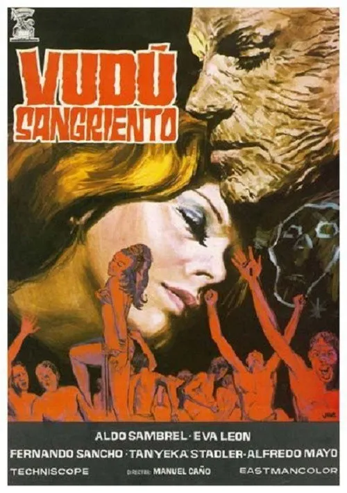 Aldo Sambrell interpreta a Gatanebo en Vudú sangriento