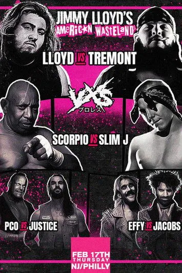 Póster de VxS Jimmy Lloyd's American Wasteland