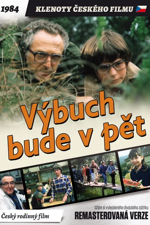 Daniel Díte interpreta a Ucitel en Výbuch bude v pět