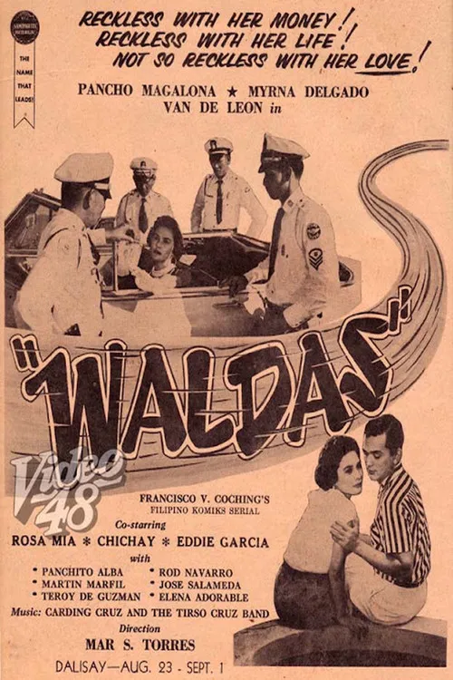 Myrna Delgado interpreta a  en Waldas