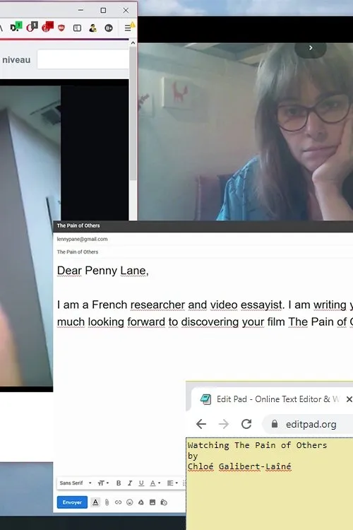 Penny Lane interpreta a Herself en Watching the Pain of Others