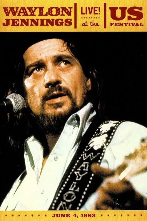 Póster de Waylon Jennings: Live at the US Festival