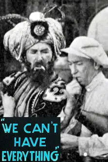 Póster de la película We Can't Have Everything