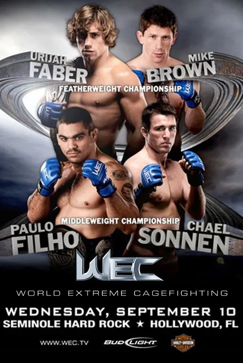 Póster de WEC 36: Faber vs. Brown