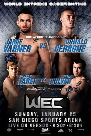 Póster de WEC 38: Varner vs. Cerrone
