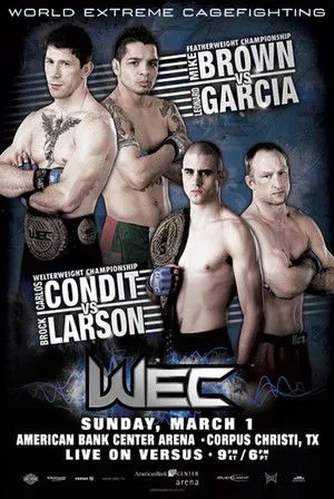 Póster de WEC 39: Brown vs. Garcia