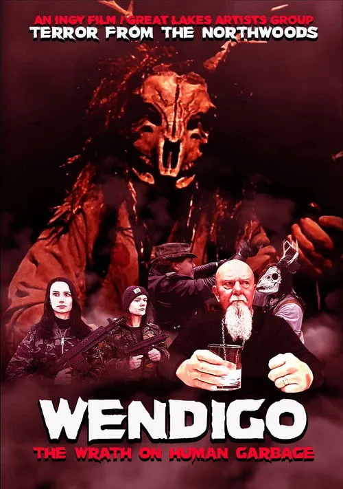 Christopher Kahler interpreta a Mad Priest en Wendigo: The Wrath On Human Garbage