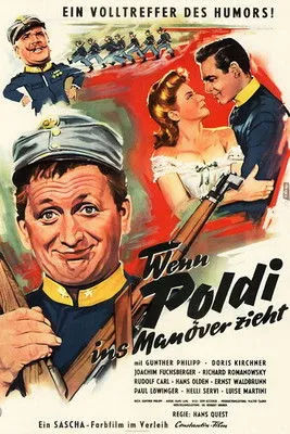 Póster de la película Wenn Poldi ins Manöver zieht