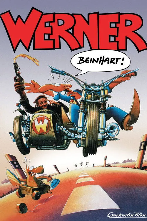 Póster de Werner - Beinhart!