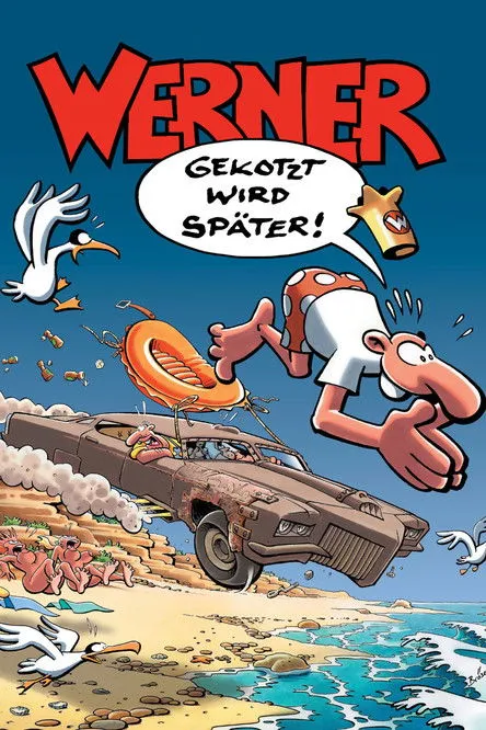 Póster de Werner - Gekotzt wird später!