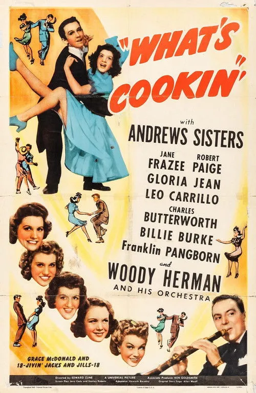 Maxene Andrews interpreta a Maxene Andrews en What's Cookin'?