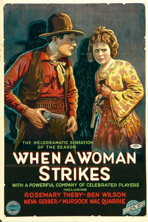 Póster de la película When a Woman Strikes