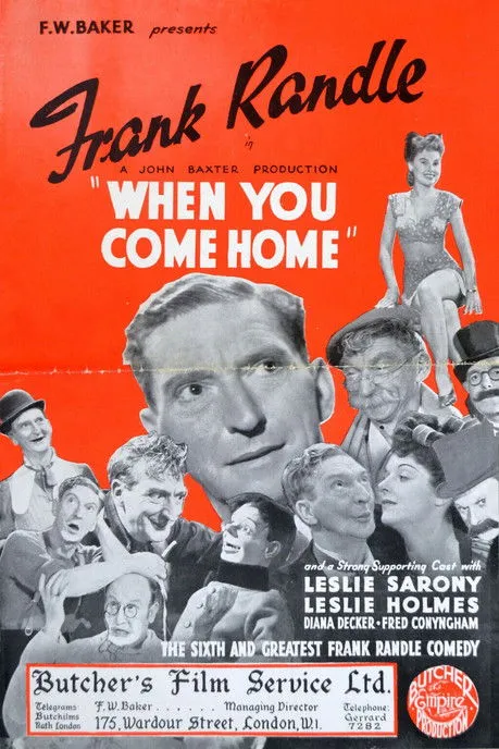 Leslie Sarony interpreta a Maestro en When You Come Home