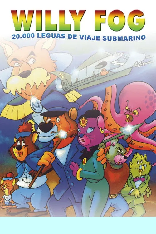 Póster de Willy Fog: 20 000 leguas de viaje submarino