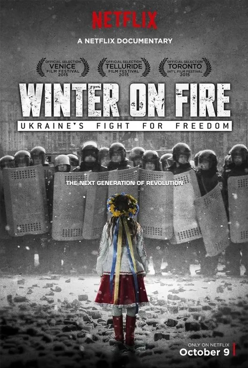 Póster de Winter on Fire