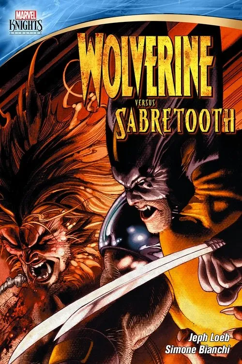 Póster de Wolverine Versus Sabretooth