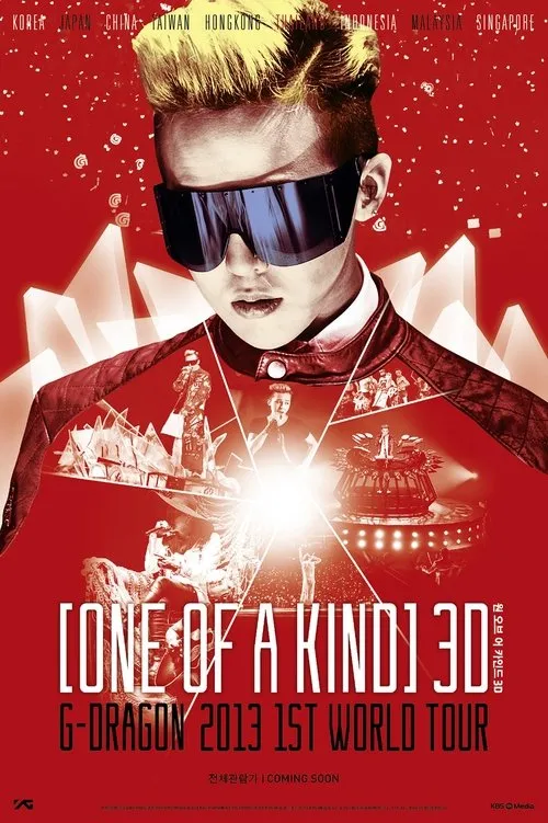 Póster de 원 오브 어 카인드 3D ; G-DRAGON 2013 1ST WORLD TOUR