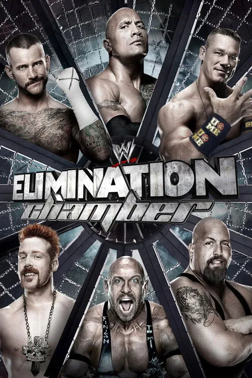 Póster de WWE Elimination Chamber 2013